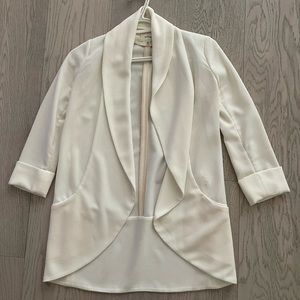 Aritzia Wilfred crepe blazer size 00